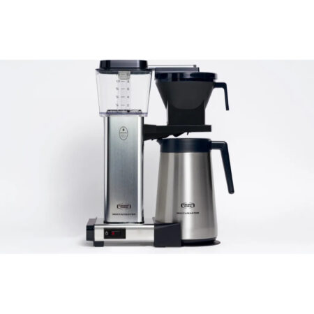 MOCCAMASTER Cafetera con filtro térmico KBGT Termo plateado pulido NUEVO